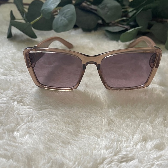 Guess Rose-Tinted Square Sunglasses - Picture 1 of 12
